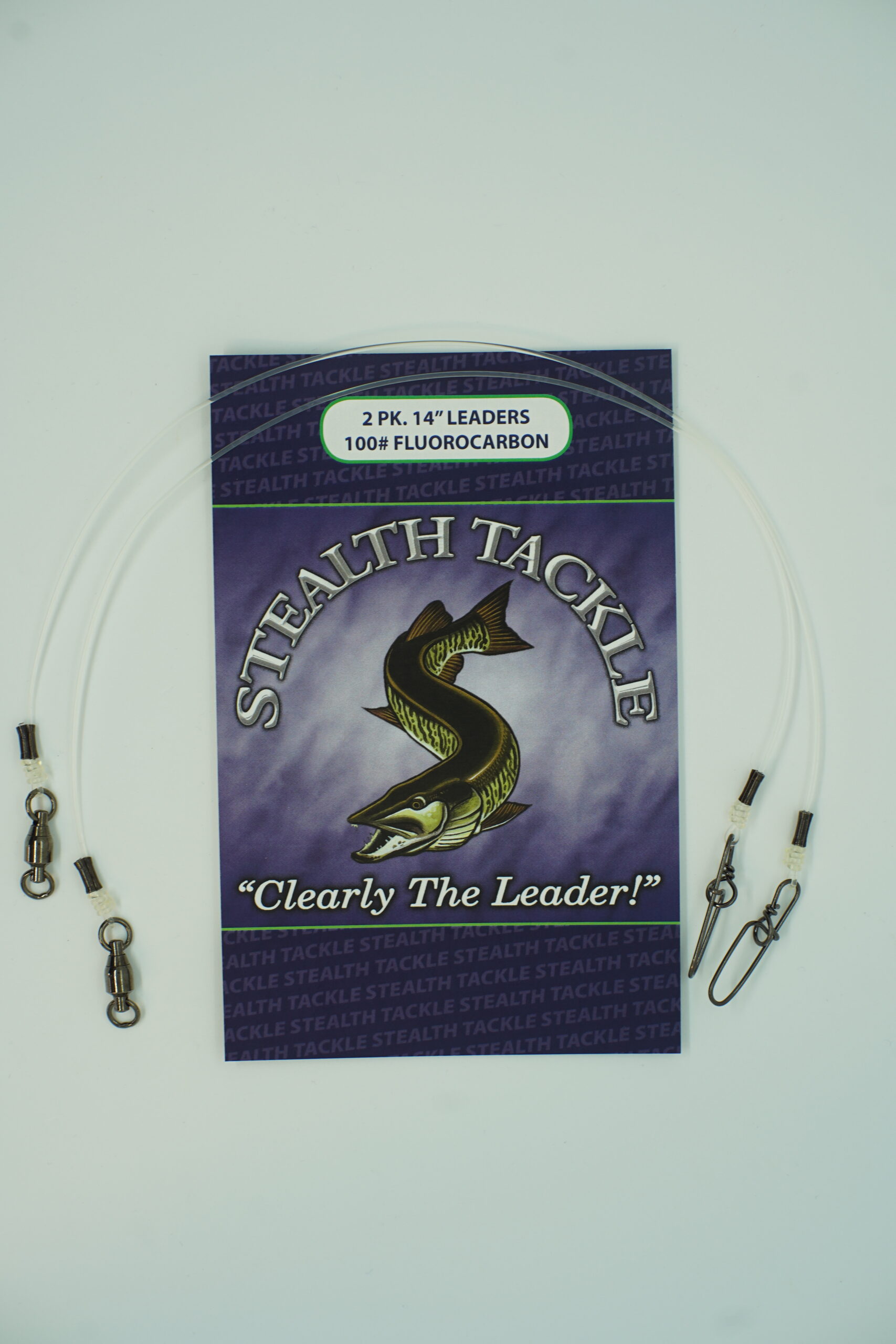 2 Pack 174# Solid Wire Swimbait Leaders - Stealth Tackle